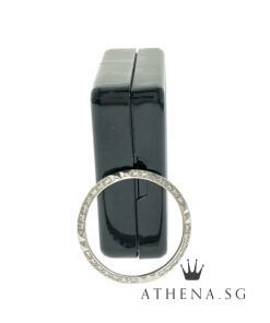 Alternative view of 18K WHITE GOLD PINEAPPLE DIAMOND BEZEL 26MM