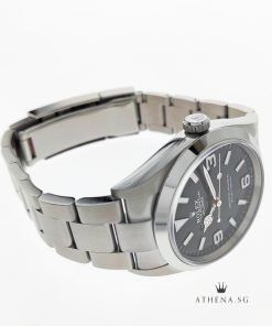 Alternative view of UNWORN!! ROLEX OYSTER PERPETUAL EXPLORER 36 "AN" SERIES "BLACK DIAL" WITH BOX & CERT DATED (04/2024) (STILL UNDER AGENT WARRANTY) 124270