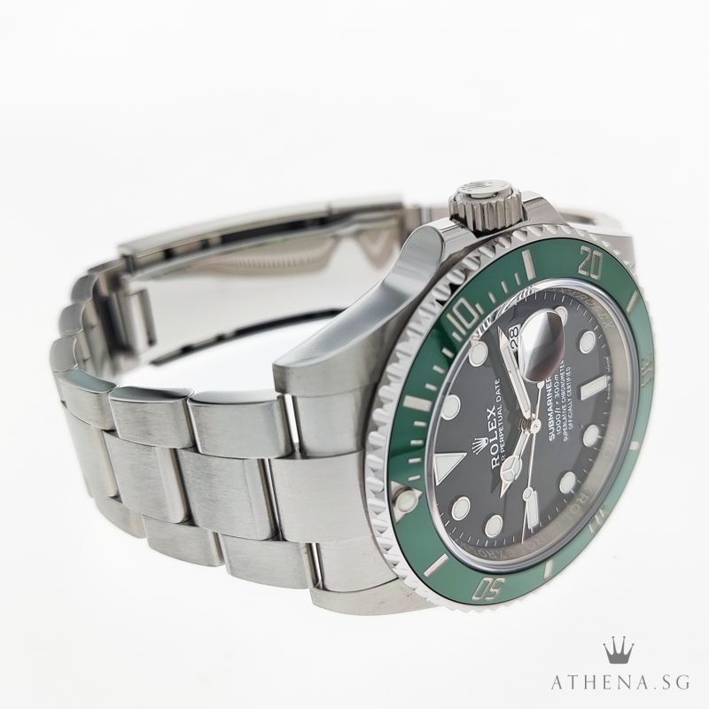 LIKE NEW !!! ROLEX OYSTER PERPETUAL DATE SUBMARINER 41"STARBUCKS" WITH BOX & CERT 126610LV - Image 2