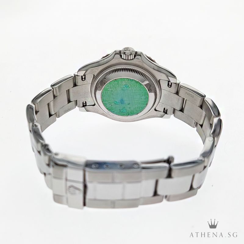 ROLEX ROLESIUM LADIES OYSTER PERPETUAL DATE YACHT-MASTER "Y" SERIES WITH ROLEX POUCH & CERT 169622 - Image 3