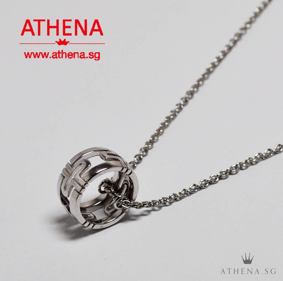 18K WG BVLGARI PARENTESI NECKLACE 12.38G (DISCONTINUED ITEM) - Image 2