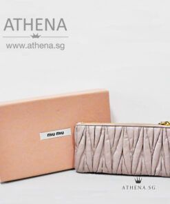 Alternative view of [LN] MIUMIU MATELASSE`LUX MUGHETTO LEATHER WRISLET WITH CARD AND BOX