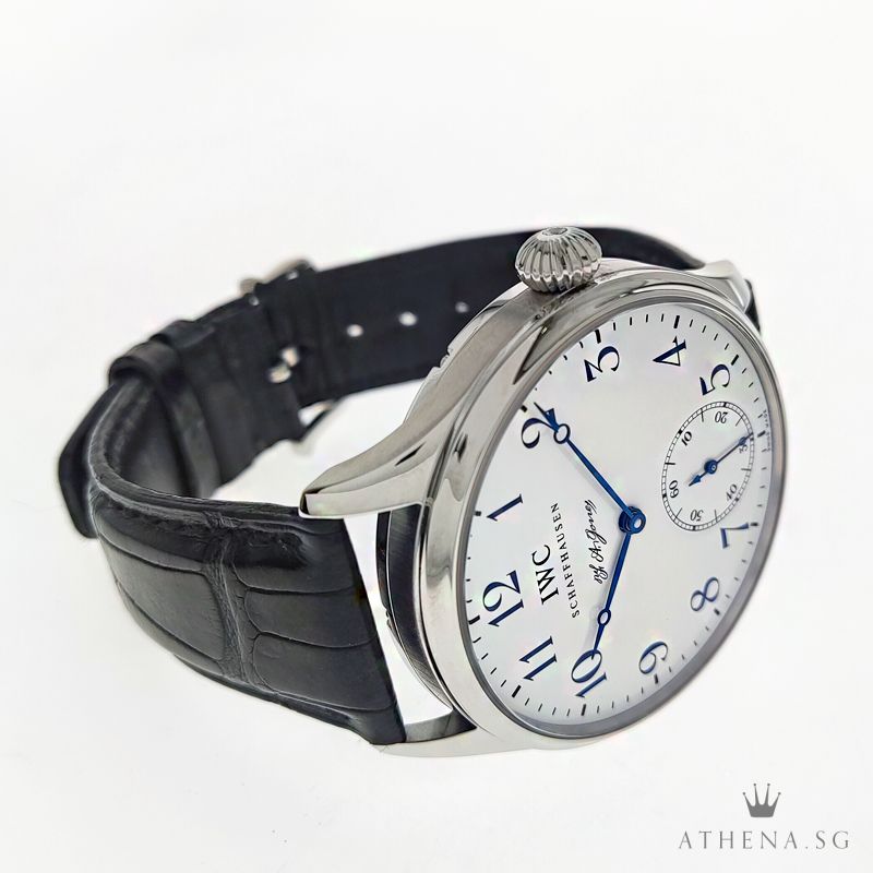 IWC PORTUGUESE F.A JONES LIMITED EDITION " WHITE ARABIC DIAL" WITH BOX & CERT IW544203 - Image 2