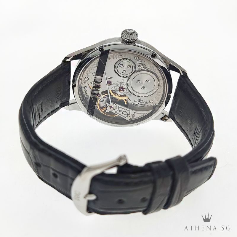 IWC PORTUGUESE F.A JONES LIMITED EDITION " WHITE ARABIC DIAL" WITH BOX & CERT IW544203 - Image 3