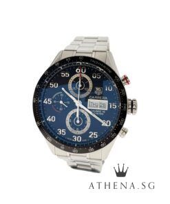 TAG HEUER CARRERA CALIBRE 16 DAY DATE AUTOMATIC CHRONOGRAPH WITH BOX & CERT CV2A10.BA0796