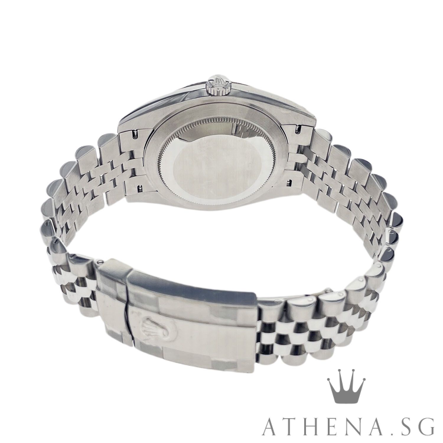 UNWORN!! ROLEX MENS OYSTER PERPETUAL DATEJUST 41 "AN" SERIES "BLUE ROMAN DIAL" WITH BOX & CERT DATED 03/2025 (STILL UNDER AGENT WARRANTY ) 126334 - Image 3