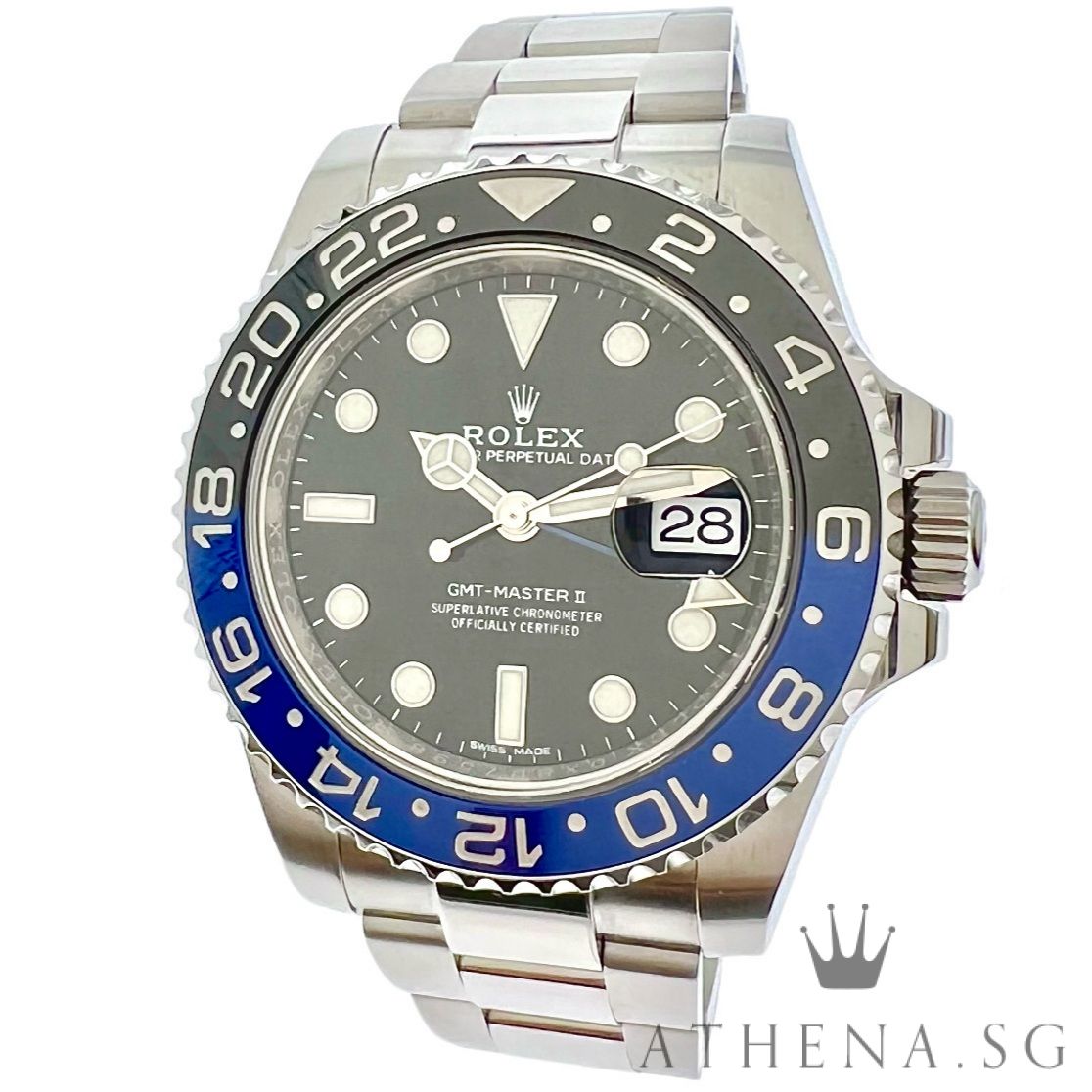 ROLEX OYSTER PERPETUAL DATE GMT MASTER 
