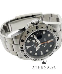 Alternative view of UNWORN!! ROLEX OYSTER PERPETUAL DATE EXPLORER II "AN" SERIES "BLACK DIAL" WITH BOX & CERT DATED (04/2024) (STILL UNDER ROLEX WARRANTY) 226570