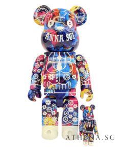 Alternative view of ANNA SUI x NINAGAWA BE@RBRICK 400% + 100%