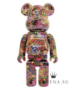 PSYCHEDELIC PAISLEY BE@RBRICK 400% + 100%