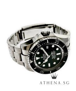 Alternative view of LIKE NEW!! ROLEX OYSTER PERPETUAL DATE DEEPSEA "AN" SERIES "BLACK LUMINESCENT DIAL" WITH BOX & CERT DATED 2021 (STILL UNDER AGENT WARRANTY) 126660