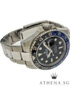 Alternative view of UNWORN!! ROLEX OYSTER PERPETUAL DATE GMT MASTER II CERAMIC "AN" SERIES "BATMAN" WITH BOX & CERT DATED (04/2024) (STILL UNDER AGENT WARRANTY) 126710BLNR