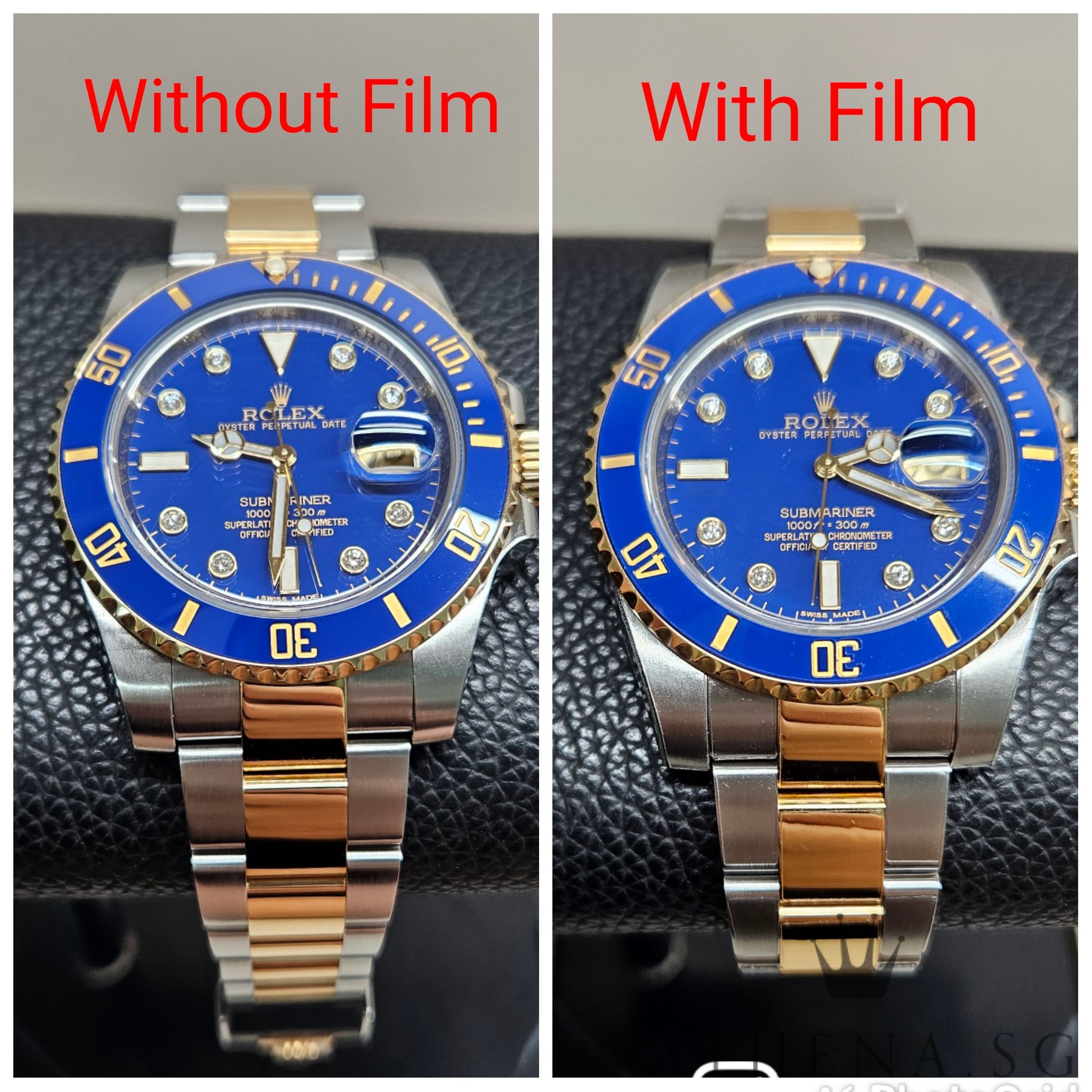 LEGACY DIAMOND SHIELD WATCH PROTECTION FILM FOR ROLEX, PATEK PHILIPPE ...