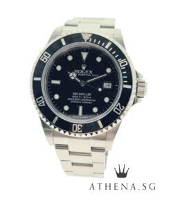 ROLEX OYSTER PERPETUAL DATE SEA-DWELLER "D" SERIES "BLACK DIAL" 16600 (WATCH ONLY)