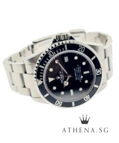 Alternative view of ROLEX OYSTER PERPETUAL DATE SEA-DWELLER "D" SERIES "BLACK DIAL" 16600 (WATCH ONLY)