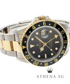 Alternative view of ROLEX YELLOW ROLESOR OYSTER PERPETUAL GMT-MASTER II  "X" SERIES (WATCH ONLY) 16713