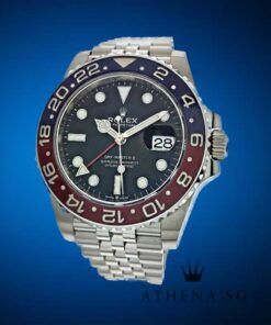 PRE-ORDER!!! CALL FOR PRICING!! UNWORN!! ROLEX OYSTER PERPETUAL DATE GMT MASTER II CERAMIC "PEPSI" "AN" SERIES WITH BOX & CERT  (STILL UNDER AGENT WARRANTY) 126710BLRO