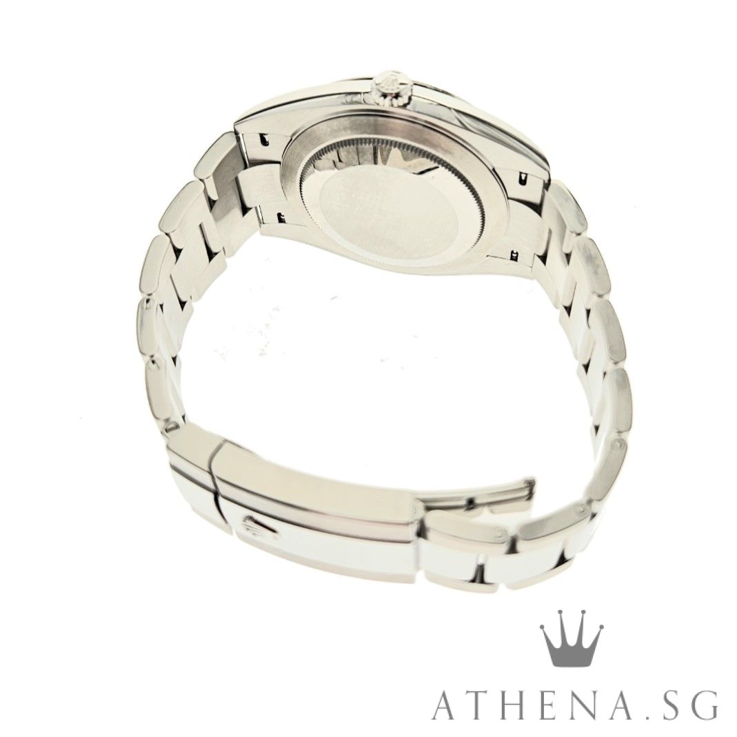 UNWORN!! ROLEX MENS OYSTER PERPETUAL DATEJUST 41 "AN" SERIES "WIMBLEDON SLATE GREY ROMAN DIAL" WITH BOX & CERT DATED (02/2026) (UNDER AGENT WARRANTY) 126300 - Image 3