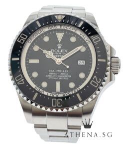 ROLEX OYSTER PERPETUAL DATE DEEPSEA 44MM "AN" SERIES "BLACK DIAL" WITH BOX & CERT DATED (10/2013) 116660