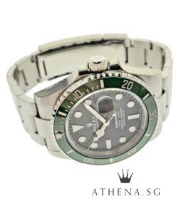 Alternative view of UNWORN!! ROLEX OYSTER PERPETUAL DATE SUBMARINER 41MM "STARBUCKS" WITH BOX & CERT DATED 07/2024 (STILL UNDER AGENT WARRANTY) 126610LV