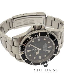 Alternative view of ROLEX OYSTER PERPETUAL DATE SEA-DWELLER "Z" SERIES "BLACK DIAL" WITH BOX & CERT DATED (02/2007) 16600