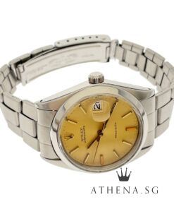 Alternative view of COLLECTIBLE!! ROLEX VINTAGE OYSTERDATE PRECISION "2 MILLION" SERIES "CHAMPAGNE INDEX DIAL" (WATCH ONLY) 6694