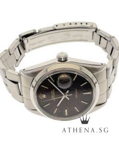 Alternative view of ROLEX VINTAGE OYSTERDATE PRECISION "BLACK INDEX DIAL" (WATCH ONLY) 6694