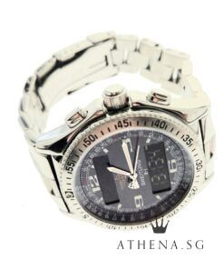 Alternative view of BREITLING B-1 PILOTS GMT DIGITAL AND ANALOGUE 44MM WITH BOX & CERT DATED (2000) A6836238