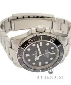 Alternative view of UNWORN!! ROLEX OYSTER PERPETUAL SUBMARINER NO DATE 41MM CERAMIC WITH BOX & CERT DATED (06/2026) (STILL UNDER AGENT WARRANTY) 124060LN