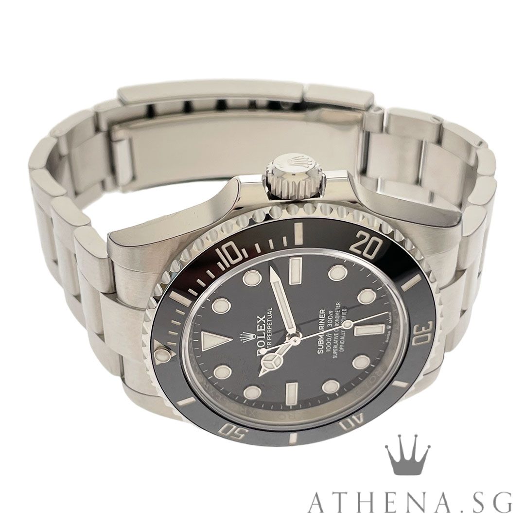 UNWORN!! ROLEX OYSTER PERPETUAL SUBMARINER NO DATE 41MM CERAMIC WITH BOX & CERT DATED (06/2026) (STILL UNDER AGENT WARRANTY) 124060LN - Image 2