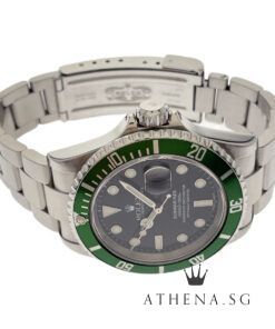 Alternative view of ROLEX OYSTER PERPETUAL SUBMARINER DATE 50TH ANNIVERSARY "D" SERIES "KERMIT" (WATCH ONLY) 16610LV