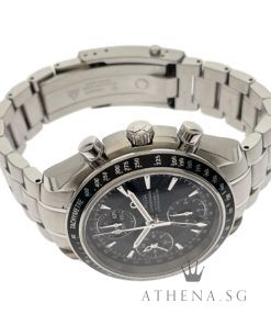 Alternative view of OMEGA SPEEDMASTER AUTOMATIC DAY-DATE CHRONOMETER 40MM "BLACK DIAL" WITH BOX & CERT DATED (06/2012) REF 3220500