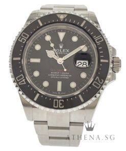 ROLEX OYSTER PERPETUAL DATE SEA-DWELLER 43MM "AN" SERIES "SINGLE RED" WITH BOX & CERT DATED (12/2022) (STILL UNDER AGENT WARRANTY) 126600