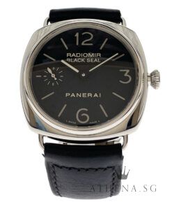 PANERAI RADIOMIR BLACK SEAL MANUAL WINDING 45MM "BLACK INDEX DIAL" WITH BOX & CERT DATED (08/2006) REF PAM0183