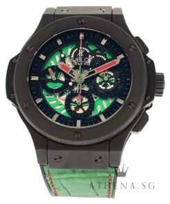 HUBLOT BIG BANG MEXICO EDITION 44MM "SAPPHIRE DIAL" LIMITED EDITION 250 PCS WITH BOX & CERT (UNDATED) REF 310.CI.1190.GR.FMF10