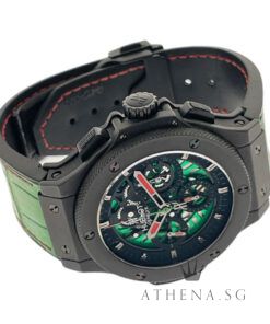 Alternative view of HUBLOT BIG BANG MEXICO EDITION 44MM "SAPPHIRE DIAL" LIMITED EDITION 250 PCS WITH BOX & CERT (UNDATED) REF 310.CI.1190.GR.FMF10
