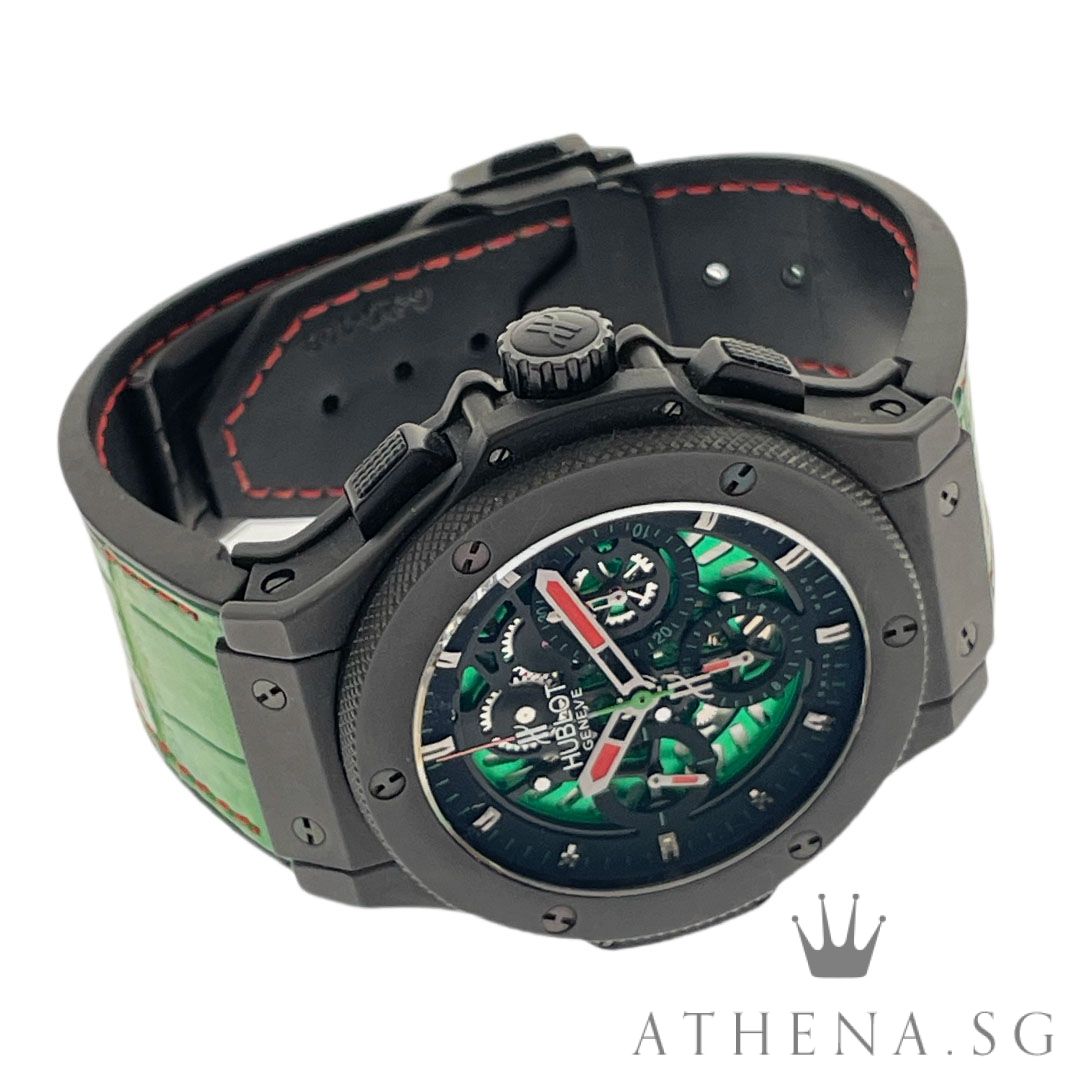 HUBLOT BIG BANG MEXICO EDITION 44MM "SAPPHIRE DIAL" LIMITED EDITION 250 PCS WITH BOX & CERT (UNDATED) REF 310.CI.1190.GR.FMF10 - Image 2