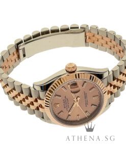 Alternative view of UNWORN!! ROLEX EVEROSE ROLESOR OYSTER PERPETUAL DATEJUST 31 "AN" SERIES "PINK INDEX DIAL" WITH BOX & CERT DATED (05/2025) (STILL UNDER AGENT WARRANTY) 278271