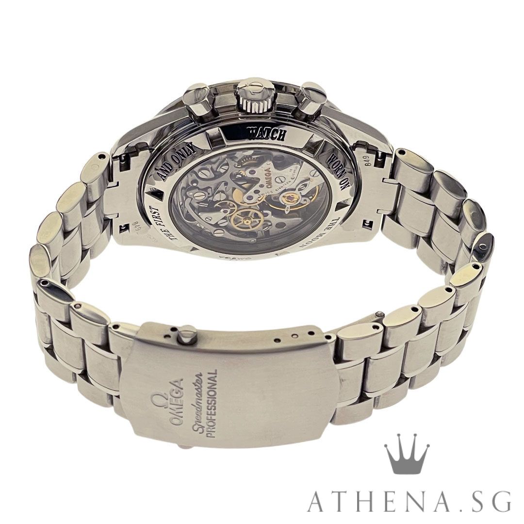 OMEGA SPEEDMASTER MANUAL WINDING PROFESSIONAL MOONWATCH "THE FIRST WATCH WORN ON THE MOON" (WATCH ONLY) REF 3573.50.00 - Image 3