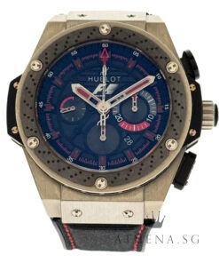 HUBLOT KING POWER F1 EDITION 48MM "BLACK CHRONOGRAPH DIAL" LIMITED EDITION 500 PCS WITH BOX & CERT DATED (03/2011) REF 703.ZM.1123
