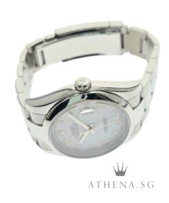 Alternative view of ROLEX MENS OYSTER PERPETUAL DATEJUST 36 "AN" SERIES "WHITE ROMAN DIAL" 116200 (WATCH ONLY)
