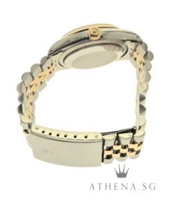 Alternative view of ROLEX 18K HALF GOLD OYSTER PERPETUAL DATEJUST 36 "X" SERIES "CHAMPAGNE LINEN DIAL" (WATCH ONLY) 16233