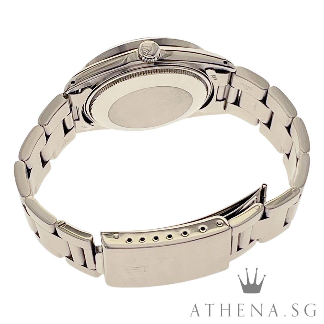 COLLECTIBLE!! VINTAGE ROLEX OYSTER PERPETUAL DATE "6 MILLION" SERIES "BLACK INDEX DIAL" (WATCH ONLY) 15010 - Image 3