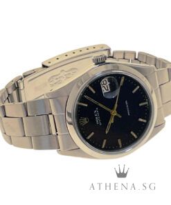 Alternative view of COLLECTIBLE!! VINTAGE ROLEX OYSTERDATE PRECISION "BLACK INDEX DIAL" (WATCH ONLY) 6694