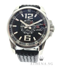 CHOPARD MILLE MIGLIA GTXL GMT AUTOMATIC "BLACK DIAL" 44MM WITH BOX & CERT DATED (08/2008) 168514-3001