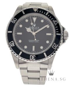 ROLEX OYSTER PERPETUAL SUBMARINER NO-DATE "A" SERIES "BLACK DIAL" (WATCH ONLY) 14060