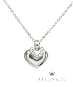18K WG BVLGARI DOPIO CODRE DIAMOND NECKLACE 11.45G [NETT 3,680.00]