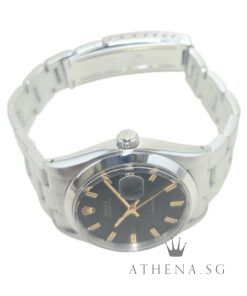 Alternative view of COLLECTIBLE!! VINTAGE ROLEX OYSTERDATE PRECISION "BLACK INDEX DIAL" (WATCH ONLY) 6694