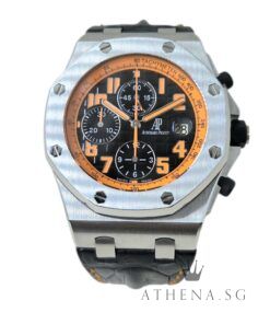 AUDEMARS PIGUET ROYAL OAK OFFSHORE CHRONOGRAPH "VOLCANO" "H" SERIES WITH BOX & CERT DATED 04/2011 26170ST.OO.D101.CR.01