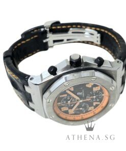 Alternative view of AUDEMARS PIGUET ROYAL OAK OFFSHORE CHRONOGRAPH "VOLCANO" "H" SERIES WITH BOX & CERT DATED 04/2011 26170ST.OO.D101.CR.01